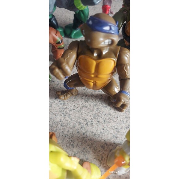 Teenage MUTANT Ninja TuRTLES action figures lot of 9 - Picture 5 of 10